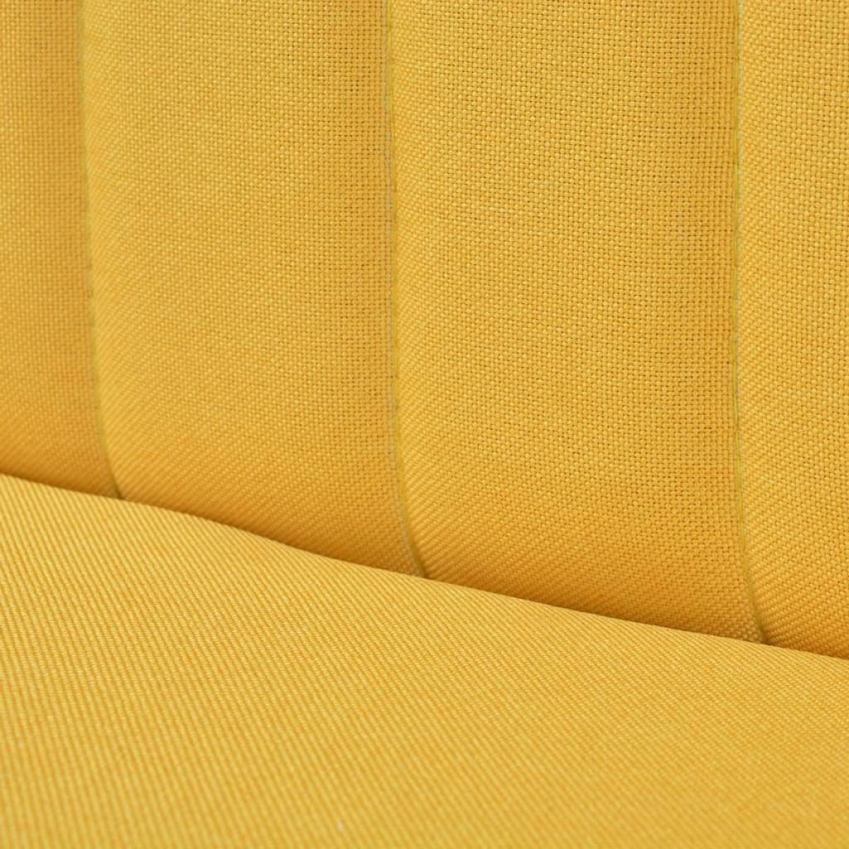 vidaXL Καναπές Κίτρινος 117 x 55,5 x 77 εκ. Υφασμάτινος